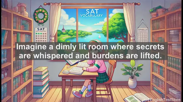 Video thumbnail for 5000 Must Know SAT Vocabulary - SAT Vocabulary: Understanding the Word 'Confessor'