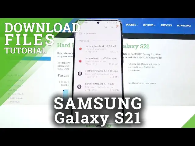 'Video thumbnail for Where to Find Downloaded Files on Samsung Galaxy S21 -  How to Open Recently Downloaded Files'