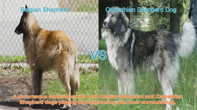 Video thumbnail for Belgian Shepherd vs. Carpathian Shepherd Dog: A Comparative Guide