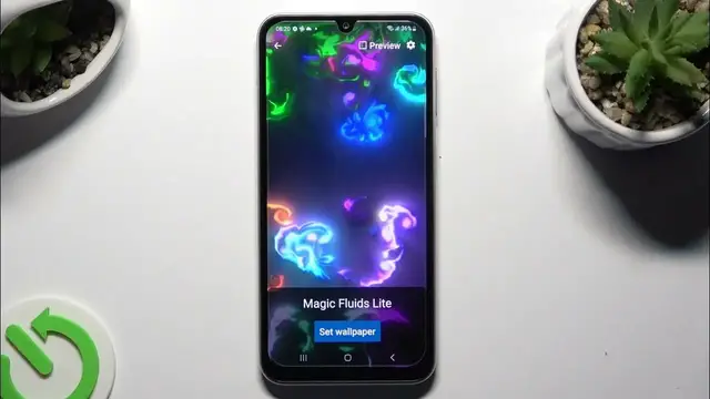 Video thumbnail for How to Download & Apply Live Wallpaper on SAMSUNG Galaxy F34? | Install Magic Fluids Free
