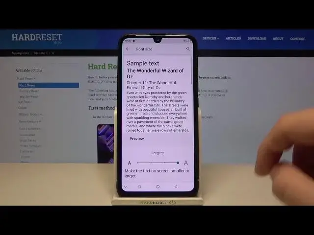 'Video thumbnail for How to Change Font Size on Umidigi X – Adjust Text Size'