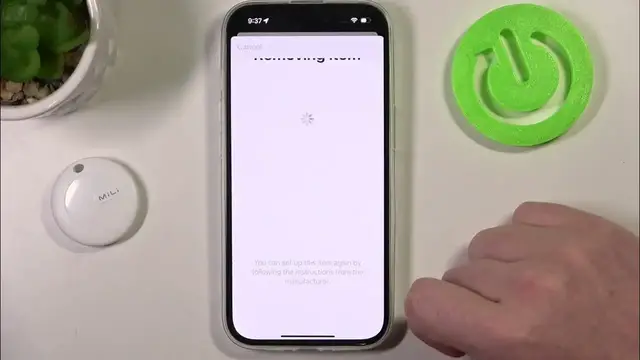 Video thumbnail for How To Unpair Mili MiTag From iPhone