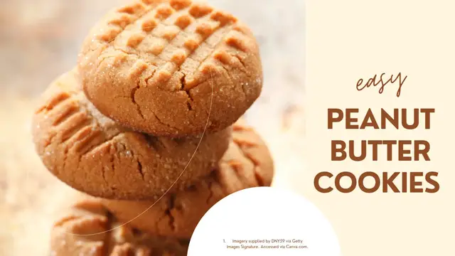 Video thumbnail for Peanut Butter Cookies Recipe