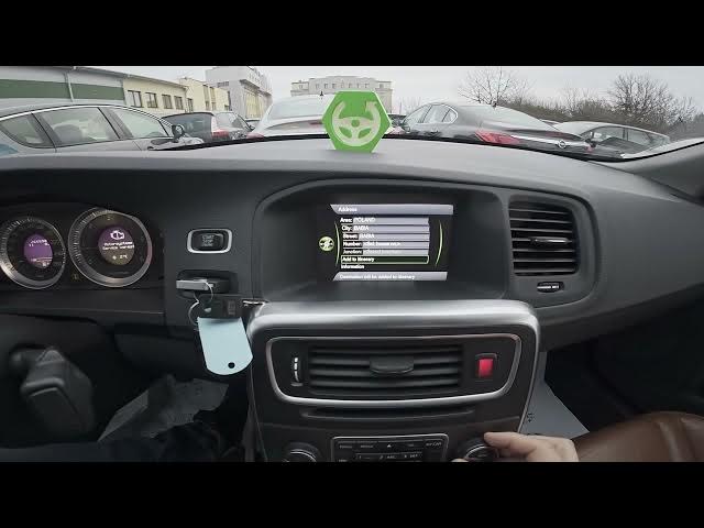 Video thumbnail for Volvo S60 II (2010-2019) – How to Set Navigation Destination