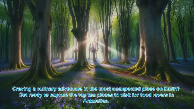 Video thumbnail for Top 10 Places To Visit For Food Lovers In Antarctica