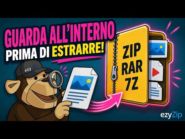 Video thumbnail for 📦 Anteprima Dei File in ZIP, RAR E 7z Senza Estrarli