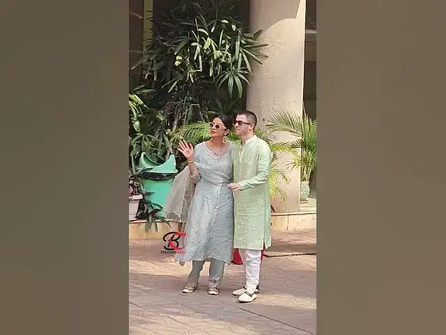 Video thumbnail for Priyanka Chopra & Nick Jonas at Madhu Chopra's House