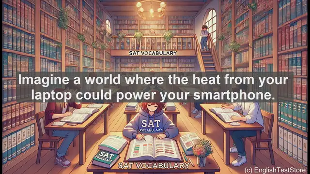 Video thumbnail for 5000 Must Know SAT Vocabulary - Thermoelectricity: Converting Heat to Power