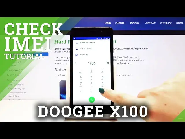 'Video thumbnail for How to Find IMEI & SN in DOOGEE X100 -  Find Unique Numbers'