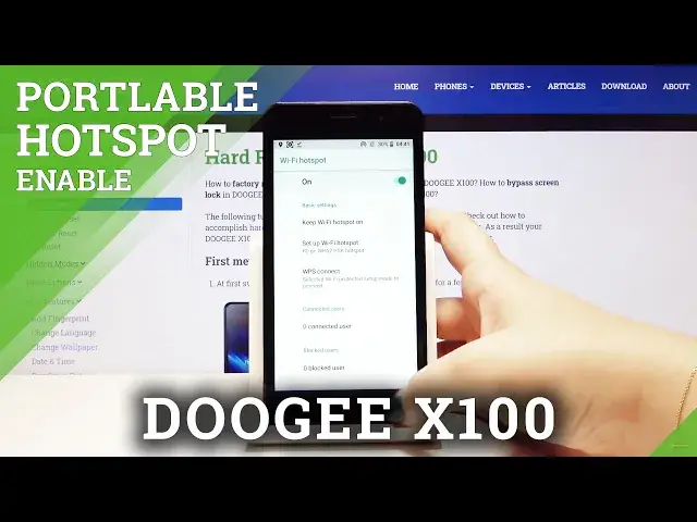 Video thumbnail for How to Enable Portable Hotspot in DOOGEE X100 – Internet Sharing Options