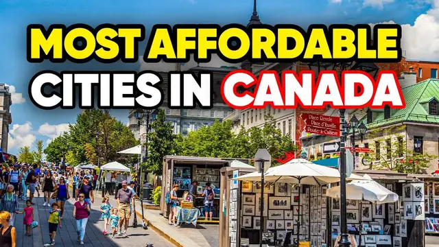 Video thumbnail for 12 Most Affordable Cities To Live in Canada 2025