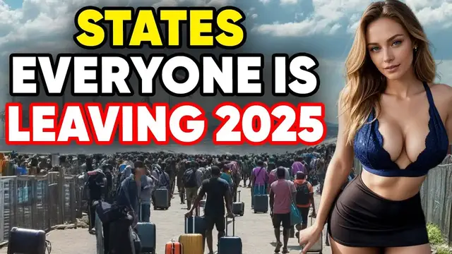 Video thumbnail for 10 States EVERYONE is LEAVING in America in 2025