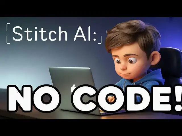 'Video thumbnail for Google Stitch AI Review 2025 Build Coding Apps UIs in Seconds with Text Prompts!'