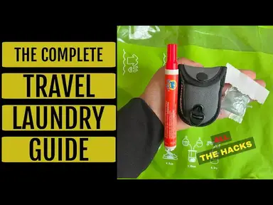 'Video thumbnail for Ultralight Laundry On the Road | Step-by-Step for Travel, Van Life, Camping, Camino, Holidays, Nomad'
