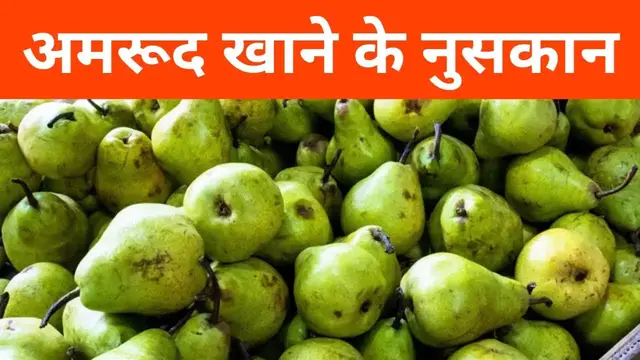 'Video thumbnail for अमरूद खाने के नुकसान | अमरूद किसको नहीं खाना चाहिए | ज्यादा अमरूद खाने से क्या होता है'