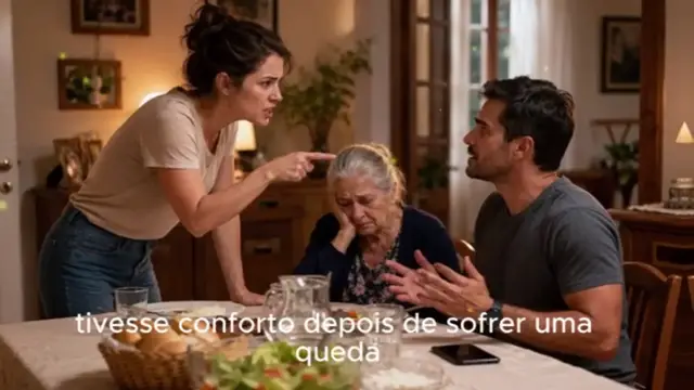 Video thumbnail for "ELA GRITOU: 'OU SUA MÃE SAI OU EU SAIO!'... MAS A RESPOSTA DO MARIDO DEIXOU TODOS EM CHOQUE! 😱😭"