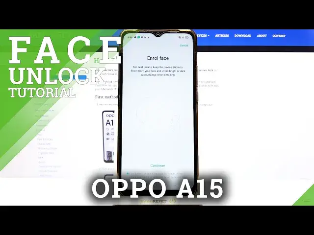 'Video thumbnail for How to Set Up Face Unlock on OPPO A15 – Face Recognition'