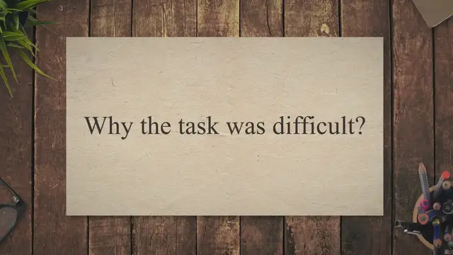 Video thumbnail for Describe a difficult task that you completed at work/study that you felt proud of IELTS CUE CARD