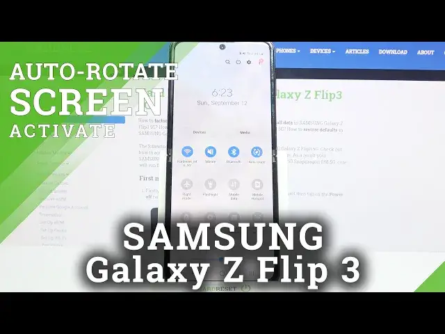 'Video thumbnail for How to Turn On Auto Rotate Screen on SAMSUNG Galaxy Z Flip 3 – Screen Rotation'