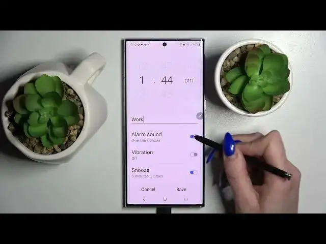 'Video thumbnail for How to Set Up Alarm Clock on SAMSUNG Galaxy S22 Ultra | Edit & Turn On / Off Alarms'