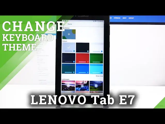 'Video thumbnail for How to Customize Keyboard Theme in Lenovo Tab E7 - Personalize Keyboard Layout'