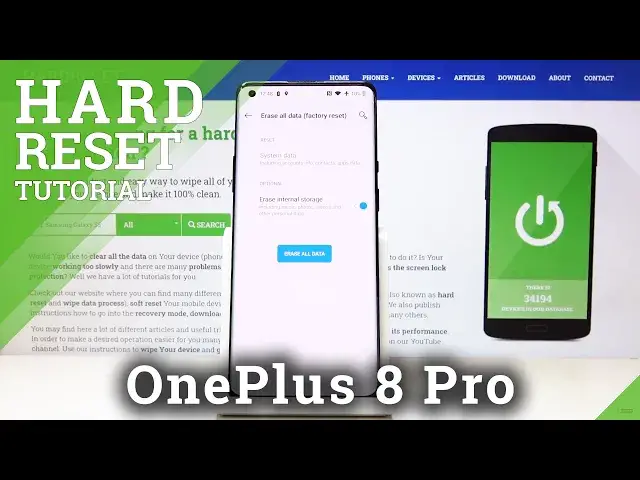'Video thumbnail for How to Factory Reset OnePlus 8 Pro - Hard Reset / Wipe Data'