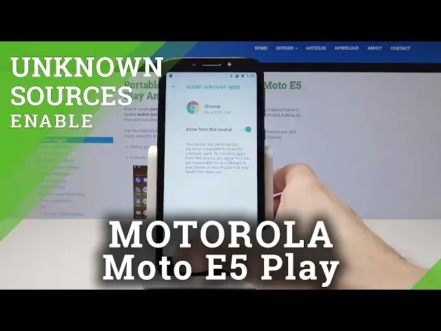 'Video thumbnail for How to Enable Unknown Sources in Motorola Moto E5 Play – Allow App Installation'