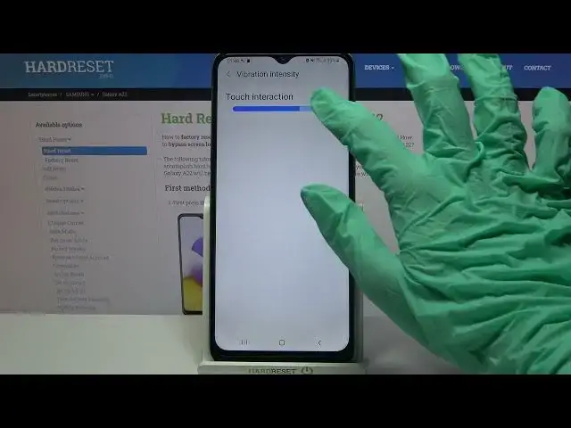 'Video thumbnail for How to Enter Vibration Settings in SAMSUNG Galaxy A22 – Open Vibration Settings'