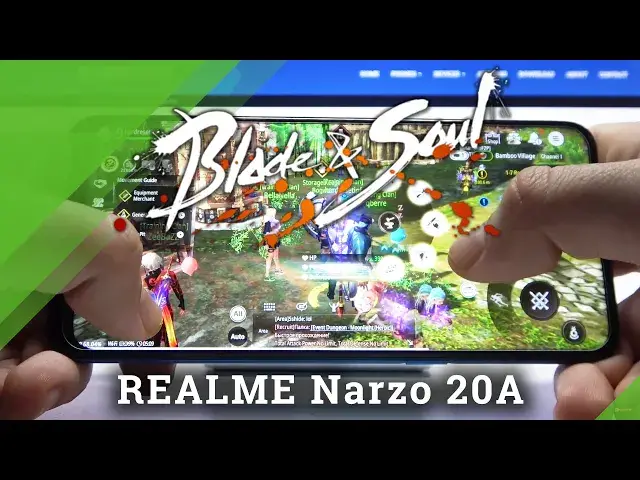 Video thumbnail for Gaming Test on Realme Narzo 20A - Blade & Soul Revolution Gameplay | Quality Review