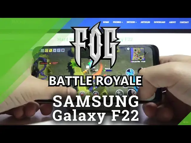 Video thumbnail for Gameplay of FOG - MOBA Battle Royale Survival on SAMSUNG Galaxy F22 – Efficiency Test