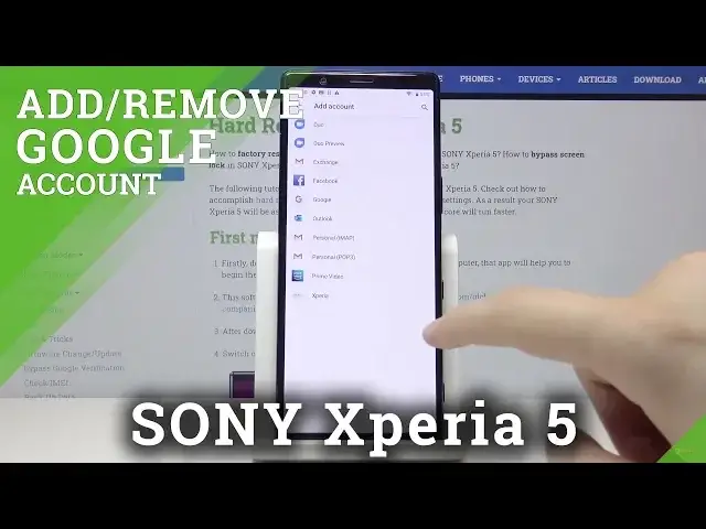 Video thumbnail for How to Add Google User in Sony Xperia 5 – Remove Google Account from Android