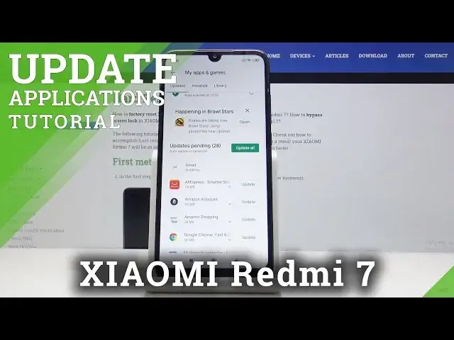 'Video thumbnail for How to Update Apps in XIAOMI Redmi 7 – Download Latest Apps Version'