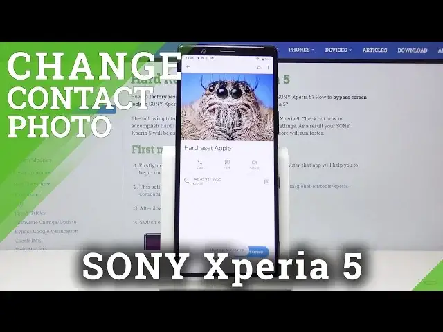 'Video thumbnail for How to Add Photo to Contact in Sony Xperia 5 – Personalize Contact'