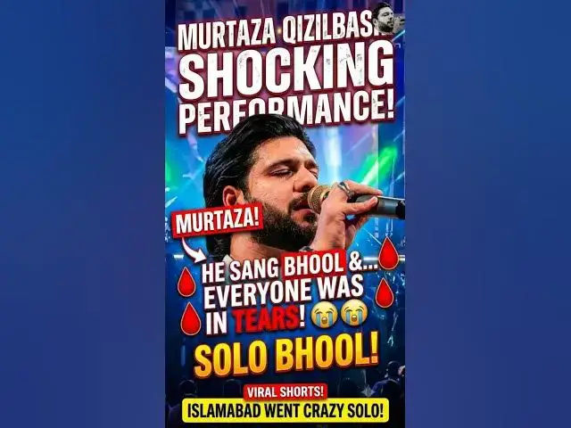 Video thumbnail for Murtaza Qizilbash SANG BHOOL LIVE & EVERYONE CRIED! 😭🔥 #murtazaqizilbash #shorts