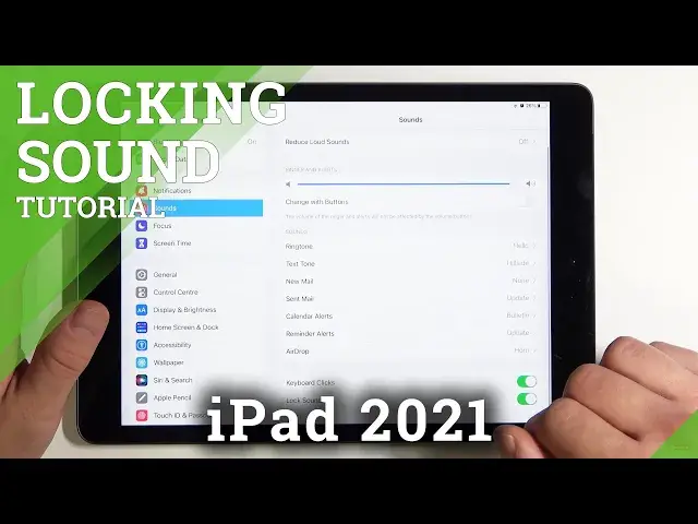 'Video thumbnail for How to Enable/Disable Locking Sounds on iPad 2021 – Adjust Sound Settings'
