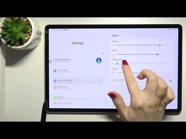 'Video thumbnail for How to Mute Notifications Sound on SAMSUNG Galaxy Tab S8+ - Manage Sounds'