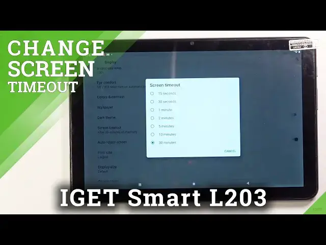 'Video thumbnail for How to Change Screen Timeout in IGET Smart L203 – Display Settings'