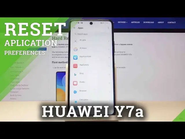 Video thumbnail for How to Reset App Preferences on HUAWEI Y7A– Restore App Preferences