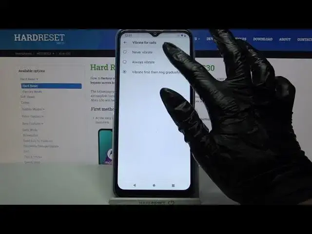 'Video thumbnail for How to Operate Vibrations Settings in Motorola Moto G30 – Turn On/Off Vibrations'