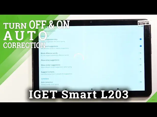 Video thumbnail for How to Activate Autocorrection in IGET Smart L203 – Enable Autocorrection