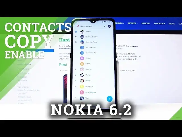 Video thumbnail for How to Copy Contacts in NOKIA 6.2 2019 – Manage Contacts