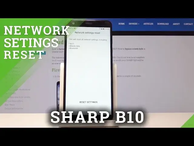 'Video thumbnail for How to Restore Original Network Settings on SHARP B10 -  Reset Network Settings'