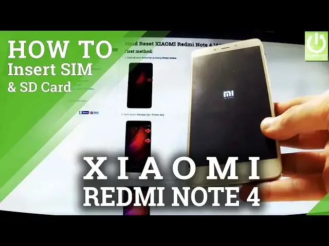 'Video thumbnail for How to Insert SIM and SD Card in XIAOMI Redmi Note 4'