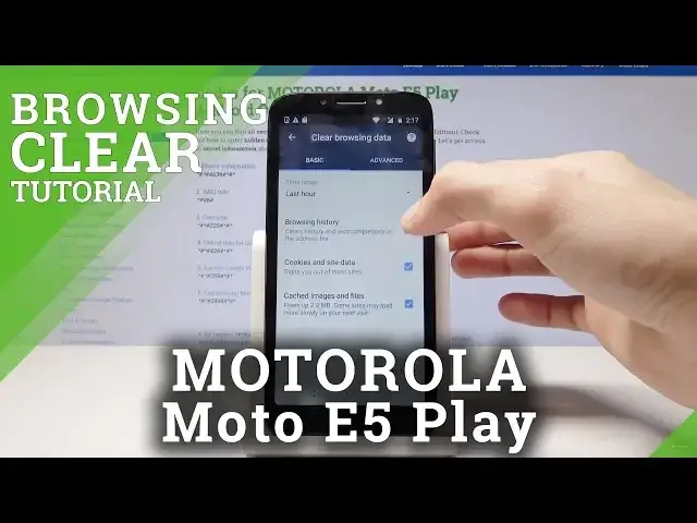 'Video thumbnail for How to Clear Browsing Data in Motorola Moto E5 Play - Delete Browser History'