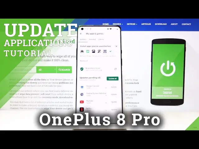 Video thumbnail for How to Update Apps in OnePlus 8 Pro – Download Newest App Version