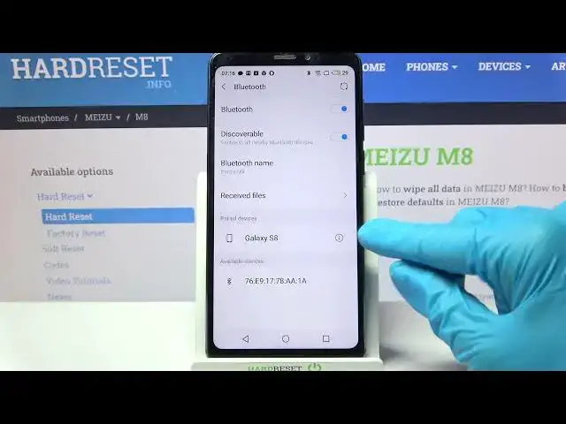 'Video thumbnail for How to Pair Bluetooth Devices in MEIZU M8 – Set Up Bluetooth Connection'