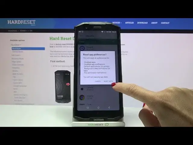 Video thumbnail for How to Reset App Preferences in Doogee S70 – Restore App Defaults