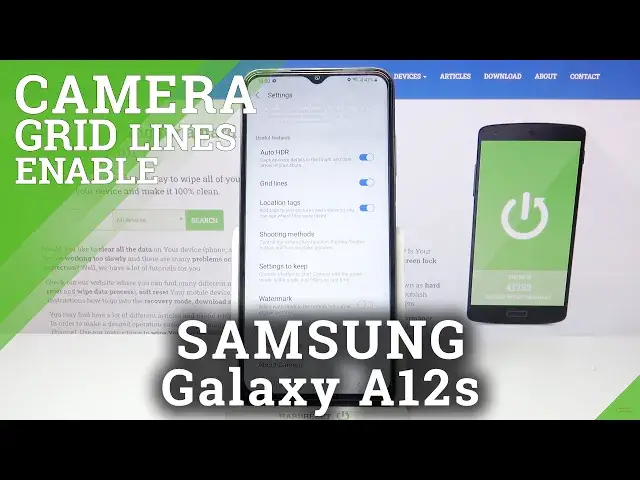 Video thumbnail for How to Enable Camera Gridlines in SAMSUNG Galaxy A12s – Disable Grid Lines