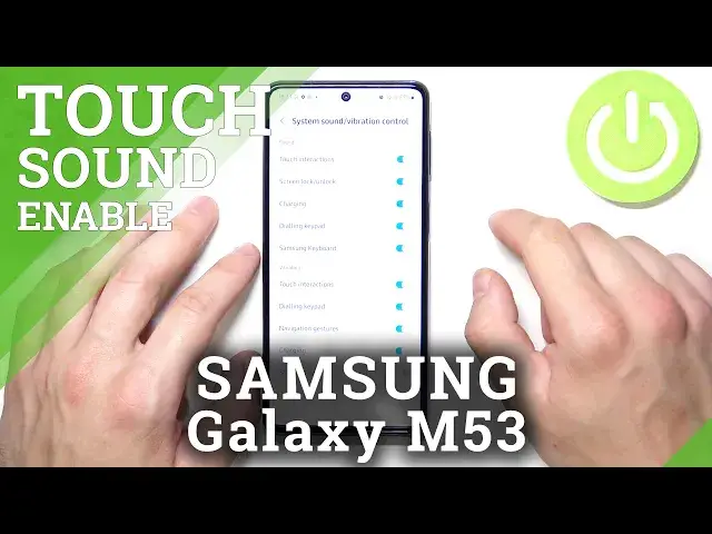 'Video thumbnail for How to Enable Touch Sounds on SAMSUNG Galaxy M53 - Disable Touch Sounds'