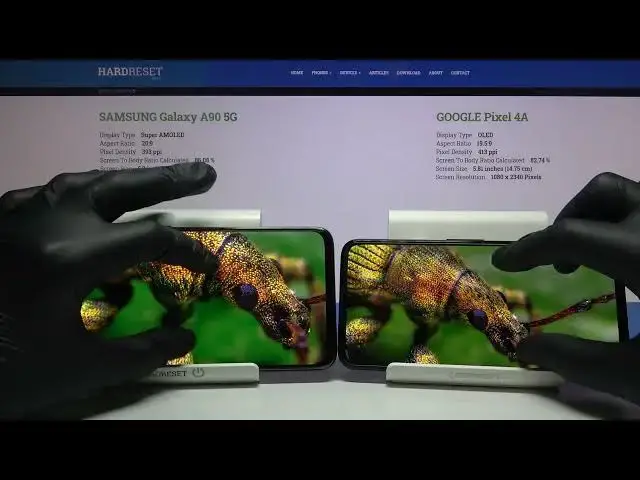Video thumbnail for Display Comparison between Samsung Galaxy A90 5G & Google Pixel 4A | Screen Test